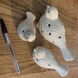 Birds Table Decor - 3 Pieces