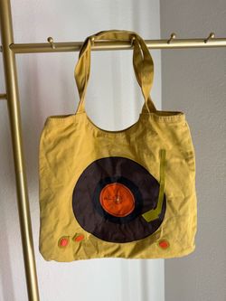 Vinyl record small tote