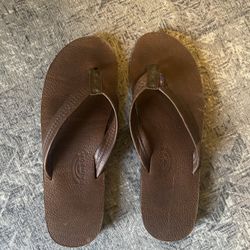 Men’s Leather Rainbow Sandals XXXL (13-13.5)