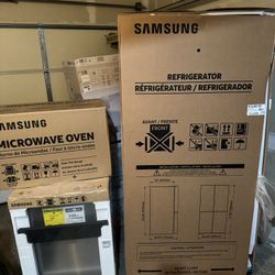 Samsung Kitchen Microwave Oven, Refrigerator, Dishwasher