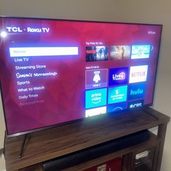 Pre-owned TCL 55R635 Smart Roku 55 Inch TV with Remote, Works Perfect, Pick Up 89131 Zip