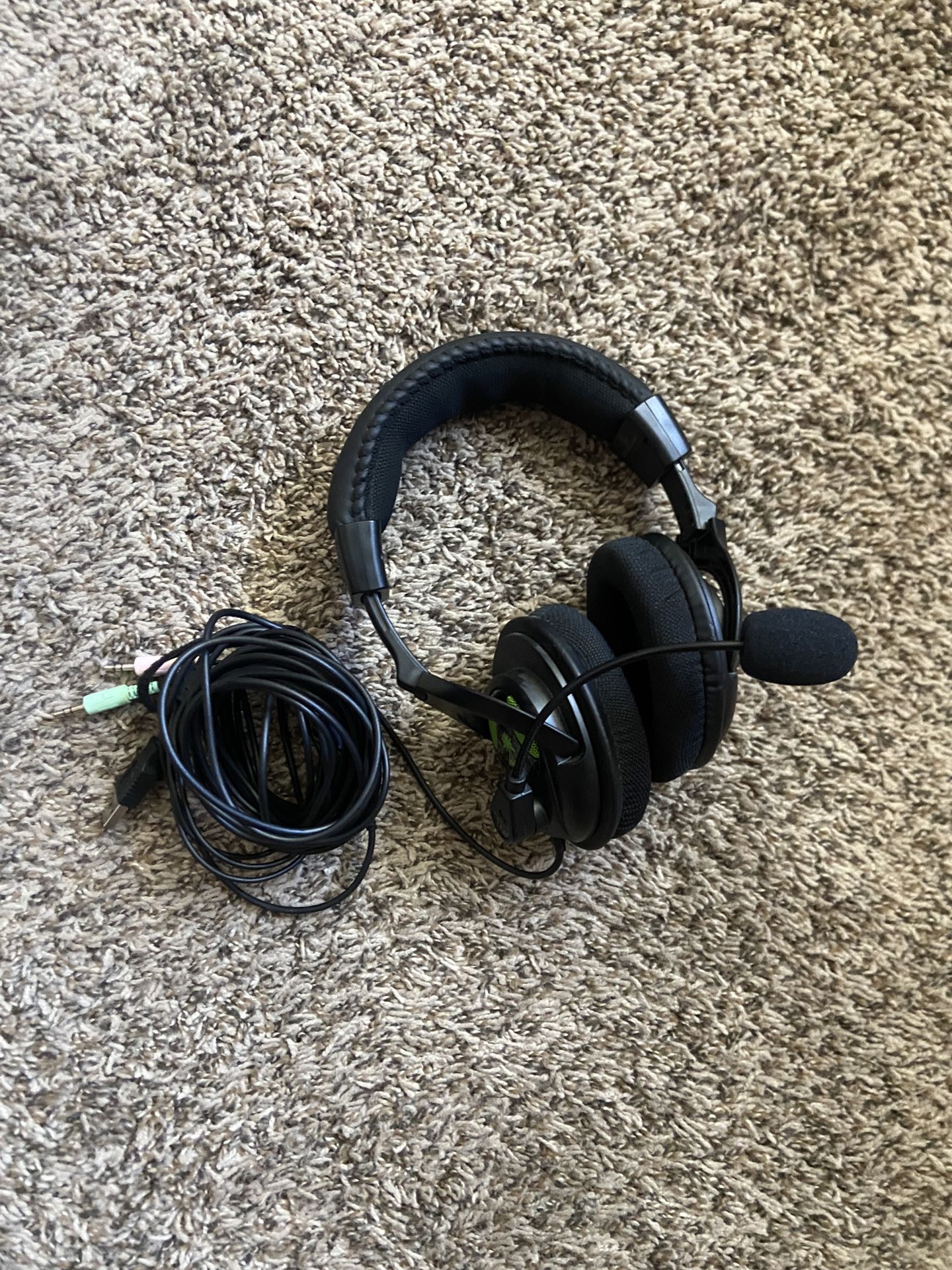 Turtle Beach - Ear Force X12 Amplified Stereo Gaming Headset - Xbox 360 (Discontinued by Manufacturer)