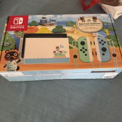 Nintendo Switch - Animal Crossing Edition