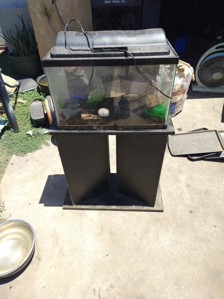 Fish Tank Stand And Fish Tank