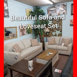 🥰 Sofa And Loveseat Set 