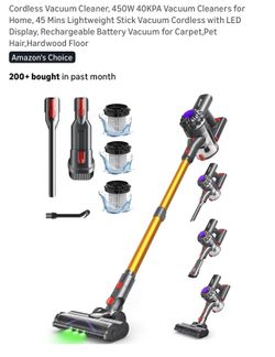 Cordless Vacuum Cleaner 