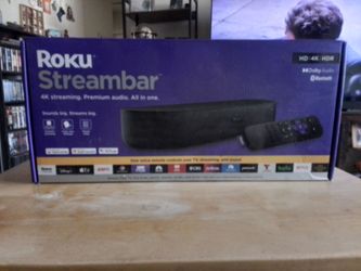 Robust stream sound bar.
