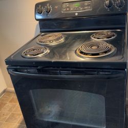 GE Black Range Stove 