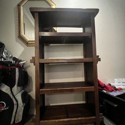 Real Wood Bookcase - $100 IF TAKEN TODAY