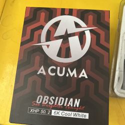 Acuma Obsidian Xhp 6k Cool White 9006 