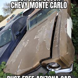 Big Block Chevy 1970 Monte Carlo
