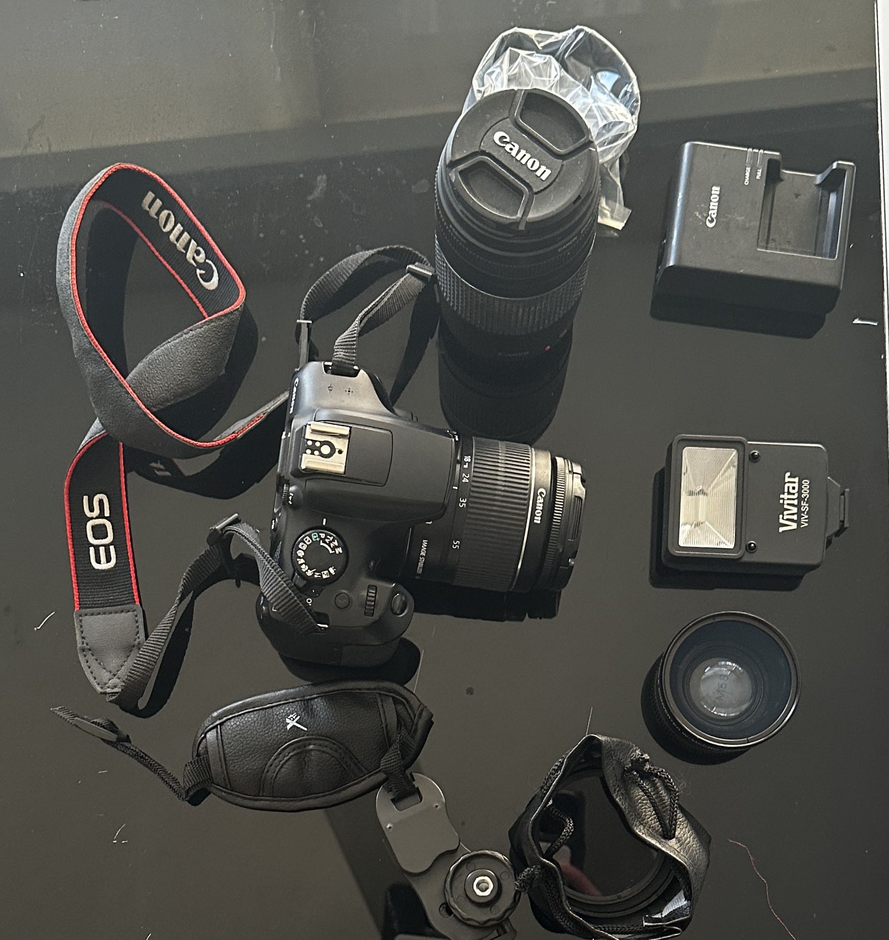 Canon EOS Rebel T6 + Accessories