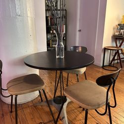 Contemporary Bistro Dining Set