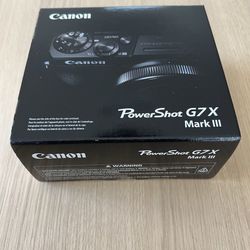 Canon PowerShot G7 X Mark III 