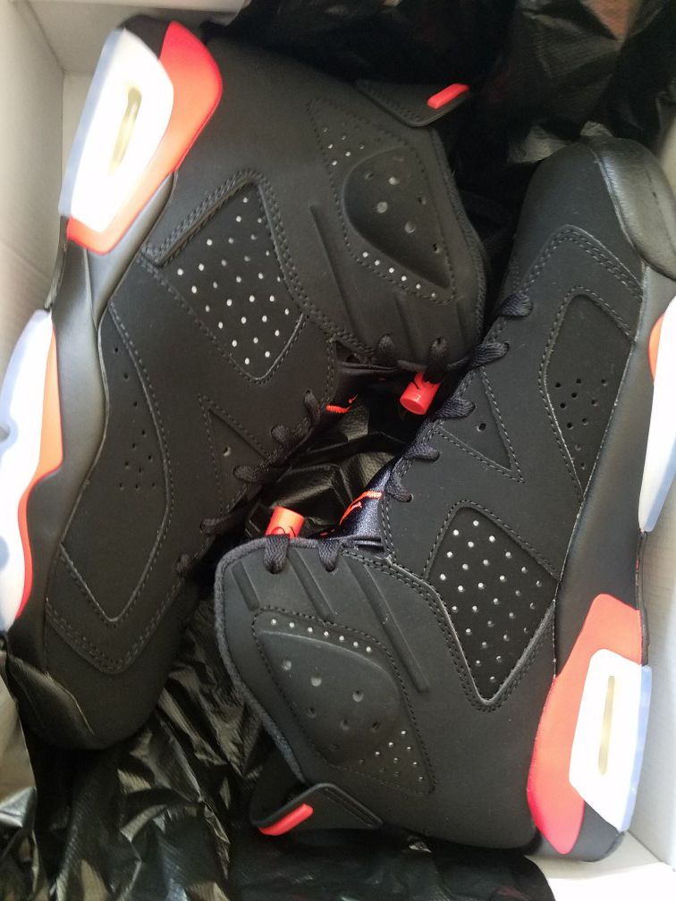 Size 11.5 Jordan Retro 6 Infrared 2019