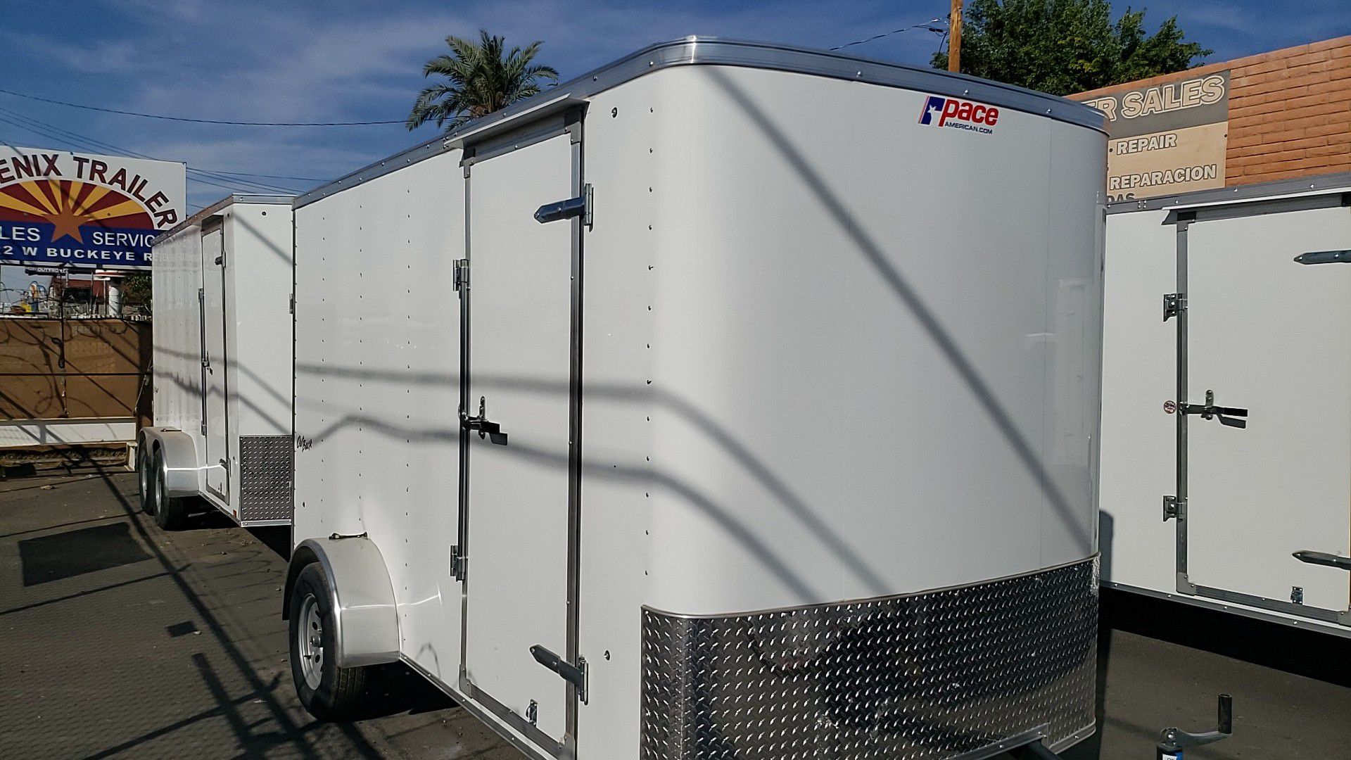 6x12 enclosed cargo trailer