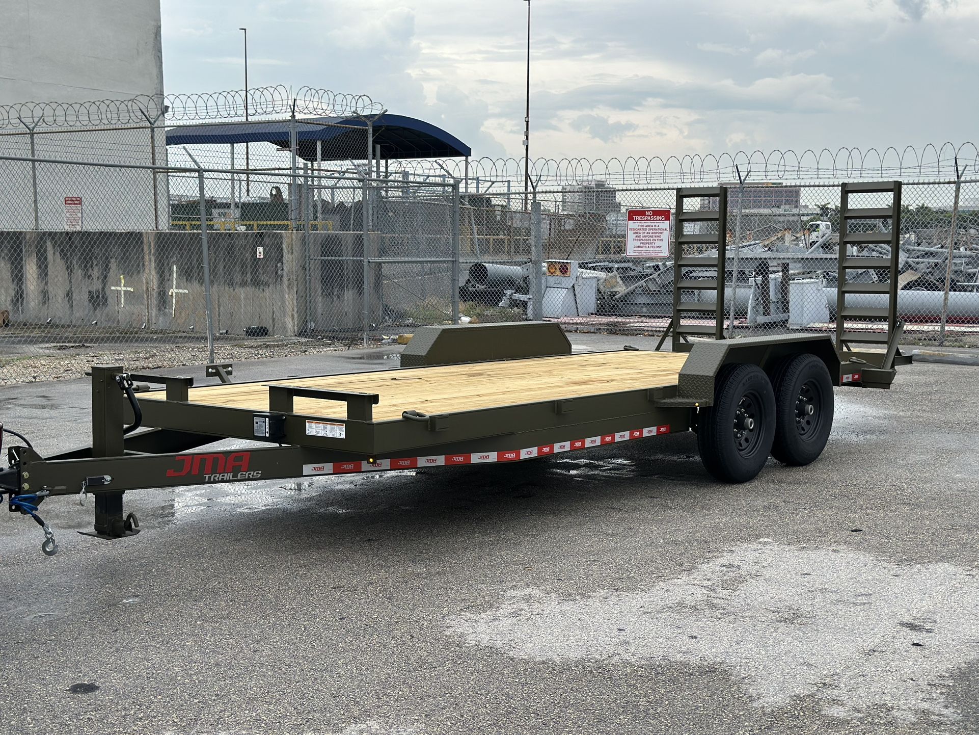 2025 Equipment Trailer, Car Trailer, Bobcat Trailer, Skid Steer Trailer,traile,trayle