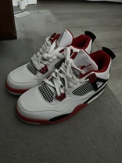 Fire Red Jordan 4s