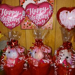 Unicorn VALENTINES  ARRANGEMENT. $20 EACH