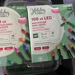 Multi Colored And White Lights