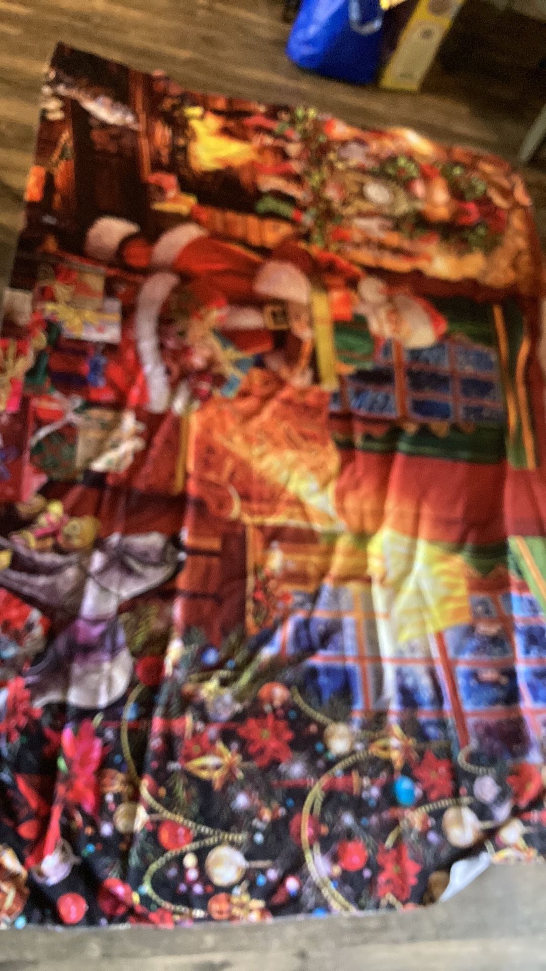 Beautiful Christmas mural 20 X 55