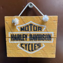 Harley Davidson Plaque 