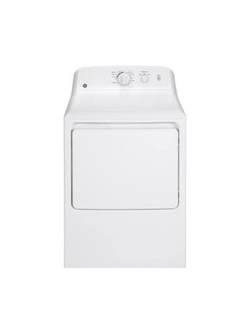 GE - 6.2 cu. ft. Capacity Gas Dryer with Up To 120 ft. Venting and Shallow Depth