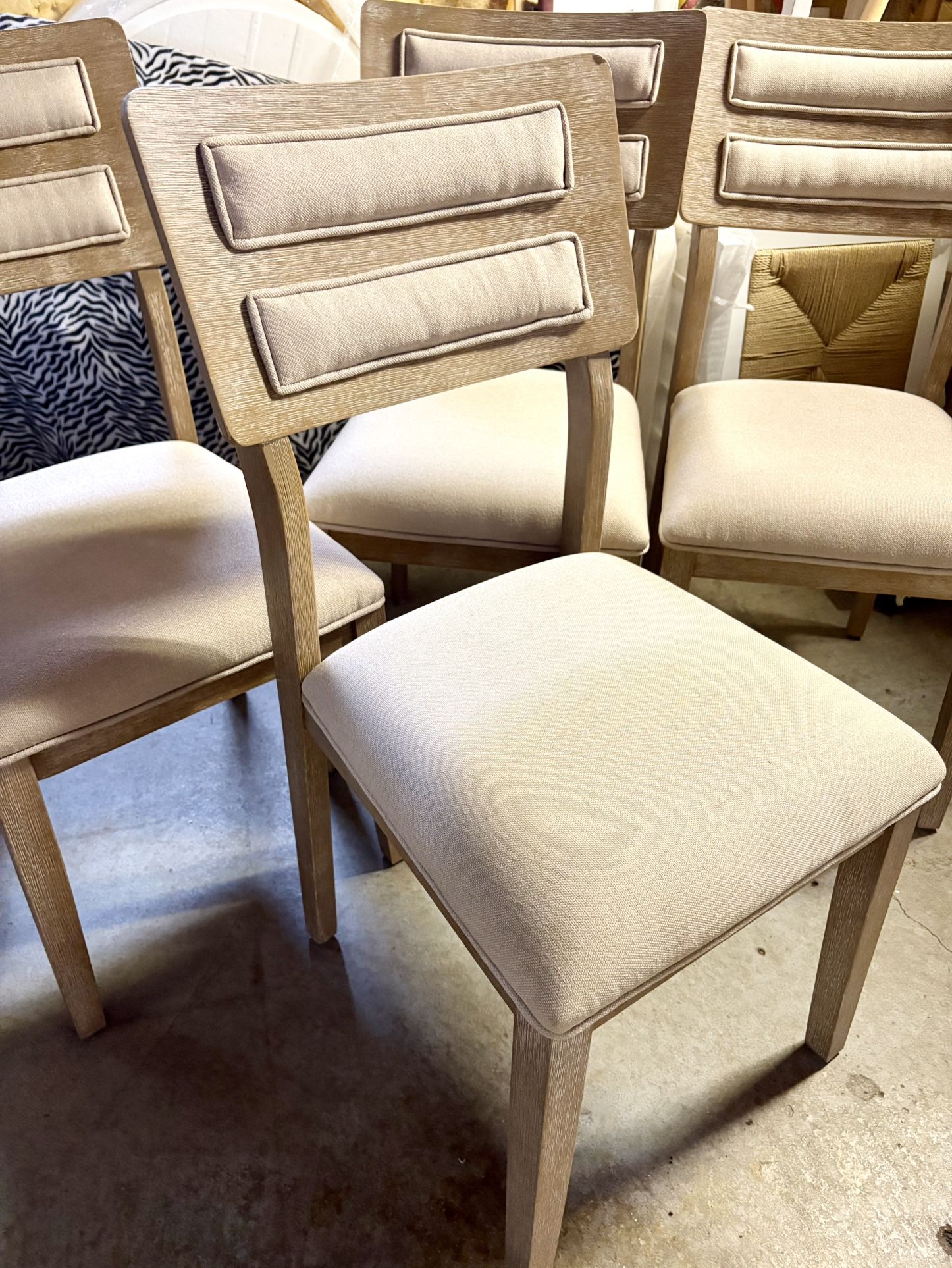 Set of 4 New dining chairs