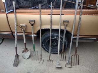 Set Of Vintage Gardening Tools 