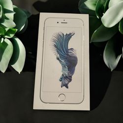 Silver iPhone 6S BOX ONLY | Gifts & Resale