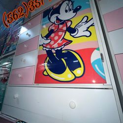 Minnie Mouse Closet Wardrobe Dresser Ropero Nuevo Bonito Chest Armoire  