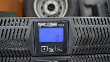 2 units $250 each, Minuteman UPS Enterprise Plus LCD 2000va EXT Runtime E2000RTXL2U