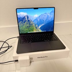 Apple MacBook Pro 14-inch, M4 Chip, 16GB RAM, 512GB SSD, Space Black, Nov 2024