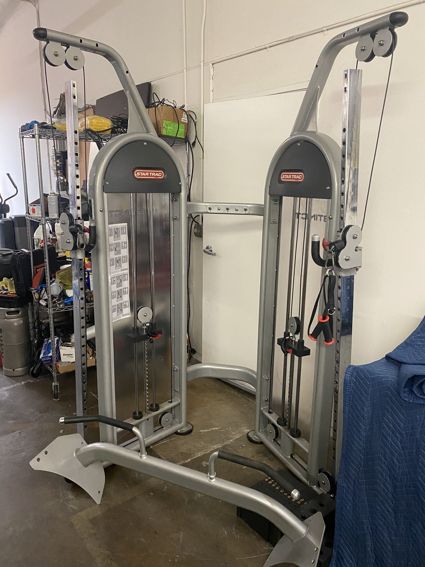 Commercial Star Trac Functional Trainer, Cable Crossover, Gym Equipment