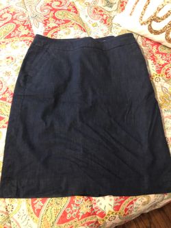 Loft denim skirt (Read description)