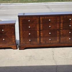 DRESSER AND NIGHTSTAND 