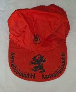 McDonald’s World Cup USA 1994 Orange “Aanvalluhhh!” Hat  NEW Vintage Soccer