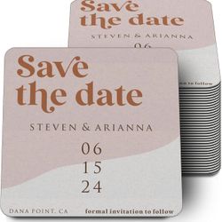 Save The Date Magnet