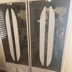 Vintage Original China Cabinet 