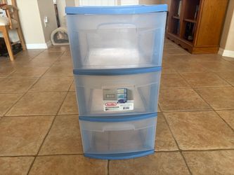 Medium Sterilite 3 Drawer Storage