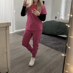 Pink Scrubs 