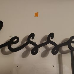 Wooden craft BLESSED