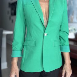 Green Sophisticated Blazer