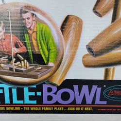 1967 CIB Vintage Aurora Skittle-Bowl No. 5501 Game That Scores Like Bowling