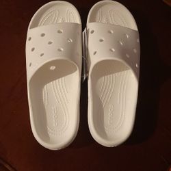 White Crocs