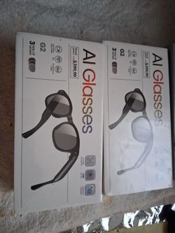 Smart AI glasses with picture & video recording 8ml