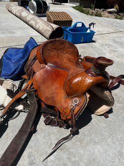 Western Horse saddle