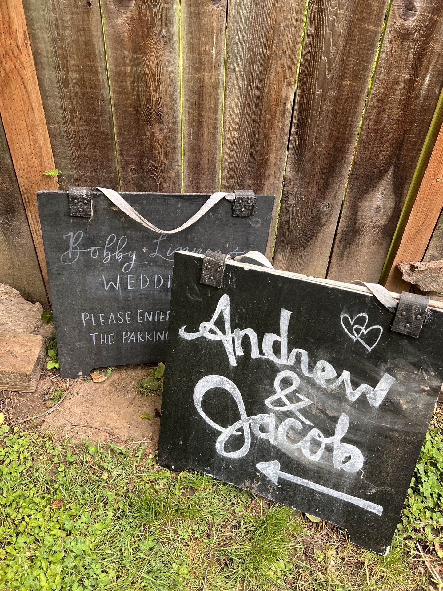2 A Board Way Finding Signs For Your Wedding Or Event