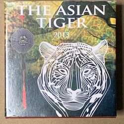 Tokelau Asian Tiger Silver $1