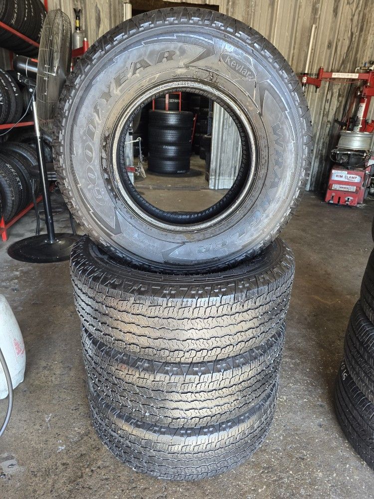 16 INCH TIRE 265/70R16 GOODYEAR WRANGLER ALL-TERRRAIN 